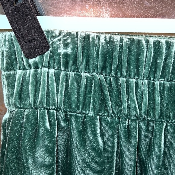 J. Crew Pull-On Velvet Skirt Dark Green XS - Picture 3 of 5